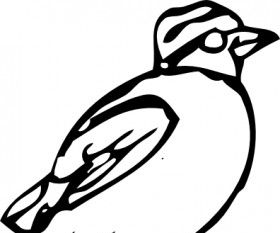 280x233 Little Bird Drawings Free Vectors Ui Download