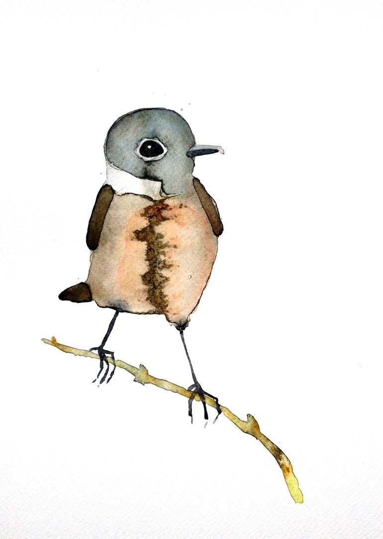 770x1085 Little Bird Painting