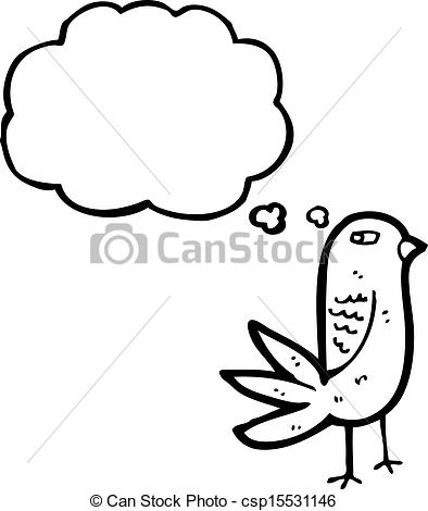 394x470 Cartoon Little Bird Vector