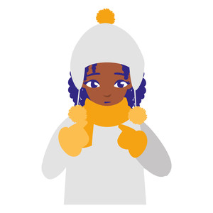 300x300 Beautiful Black Girl Royalty Free Vectors