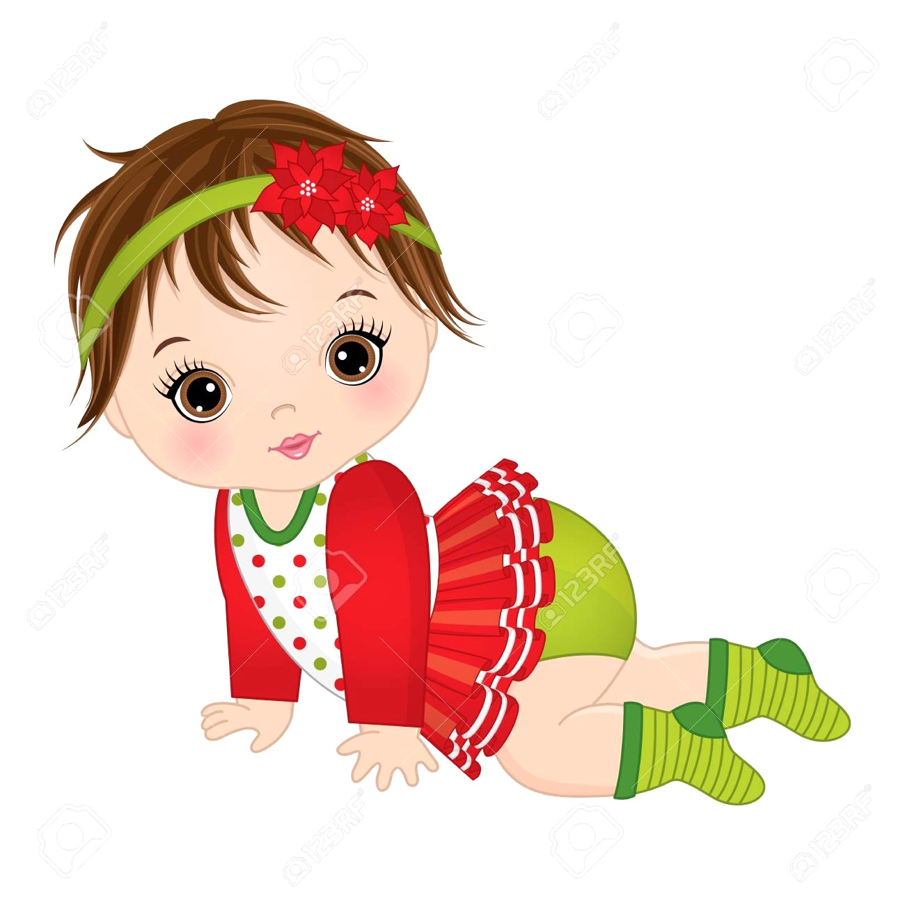 1300x1300 Dabbing Little Girl Cartoon Clipart