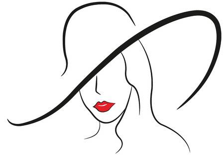 450x319 Drawn Little Girl Face