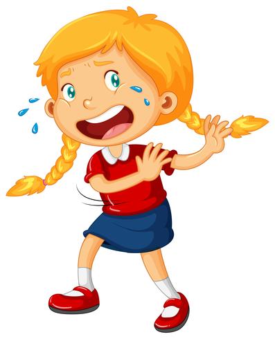 397x490 Little Girl With Scared Look On Her Face