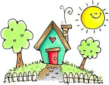 382x300 Drawing House Drawing