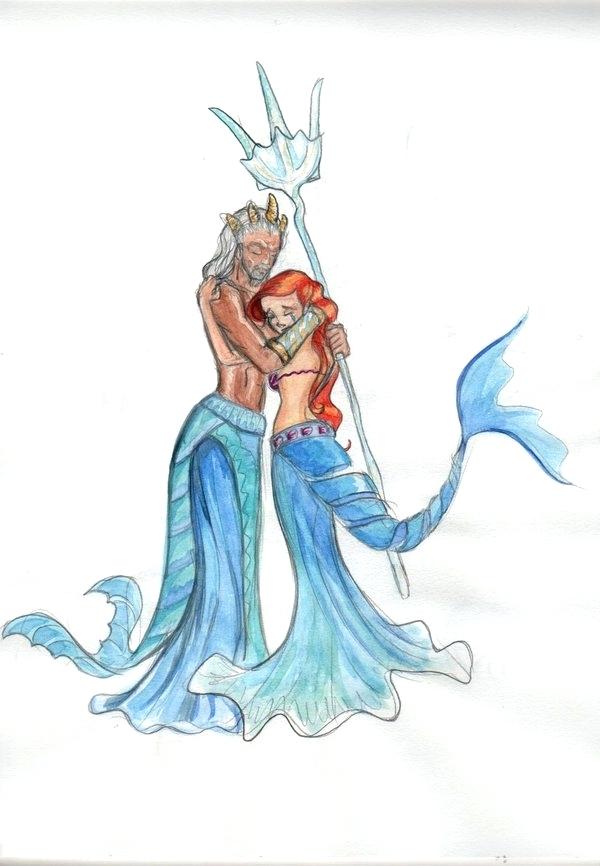 600x866 the little mermaid drawings bid little mermaid drawing step