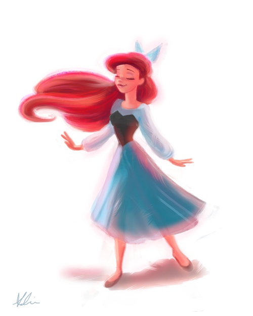 500x624 Resultado De Imagen Para Ariel Fan Art Tumblr