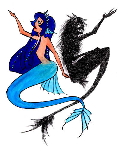 400x486 Dark Mermaid Tumblr