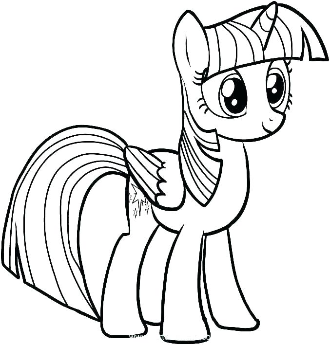 677x709 My Little Pony Drawings Coloring My Little Pony The Friends