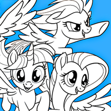 220x220 Pony Coloring Pages, Free Online Games, Drawing For Kids