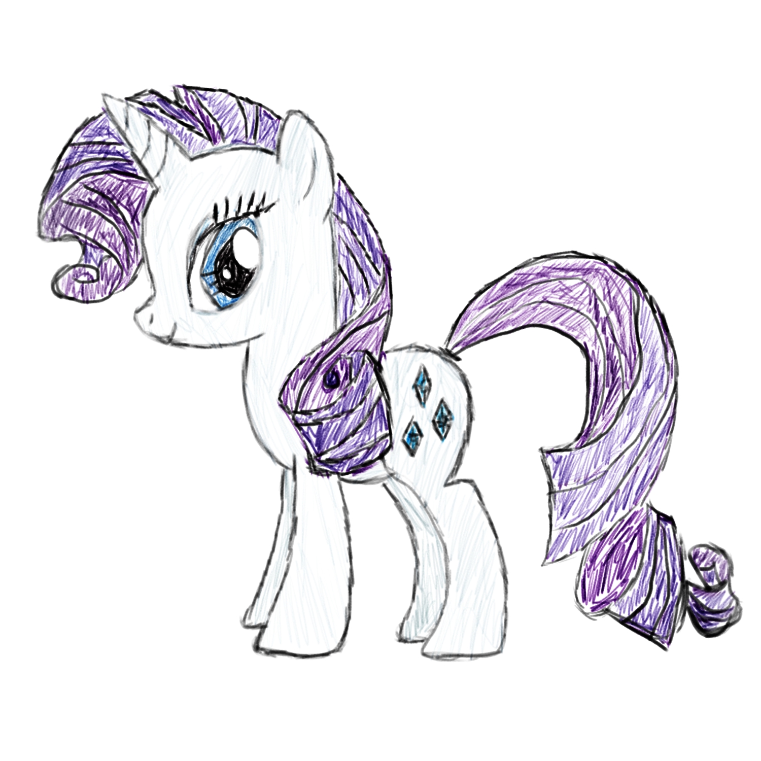 1500x1500 Rarity Drawing My Little Pony Friendship Is Magic Know Your Meme