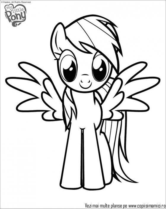 560x704 Coloring Exquisite How To Draw Rainbows My Little Pony Coloring