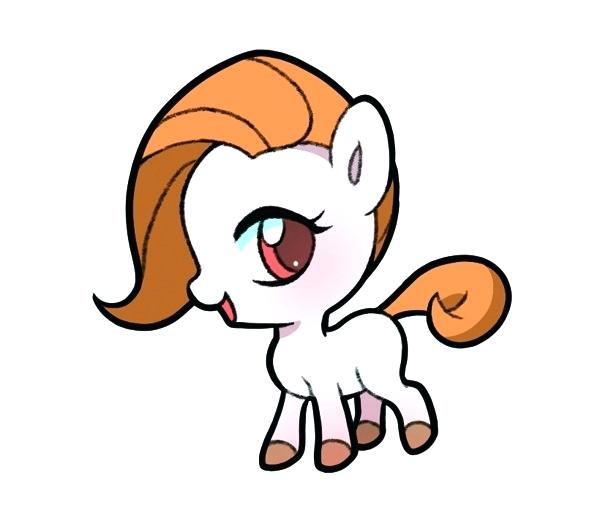 600x510 Cute Pony Drawings