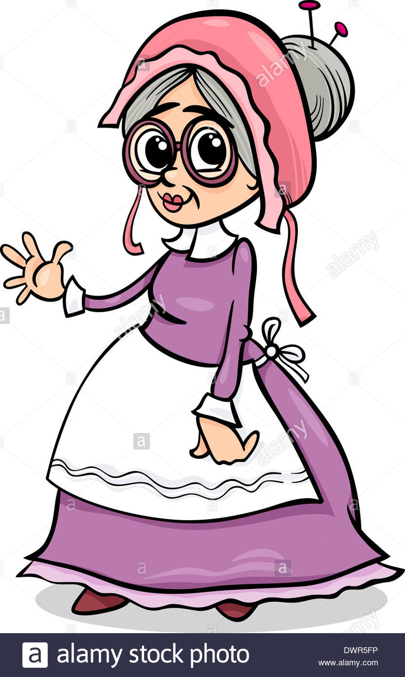 832x1390 Little Red Riding Hood Grandma Clipart