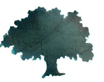 340x270 Oak Tree Painting Etsy