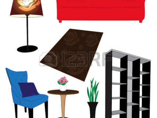 640x480 Furniture Clipart Drawing Room