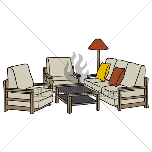 500x500 Sitting Room Gl Stock Images