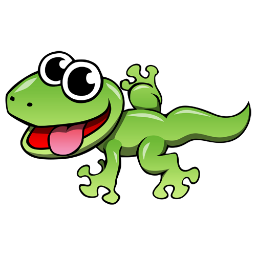 500x500 Lizard Cartoon Clip Art Pics Photos