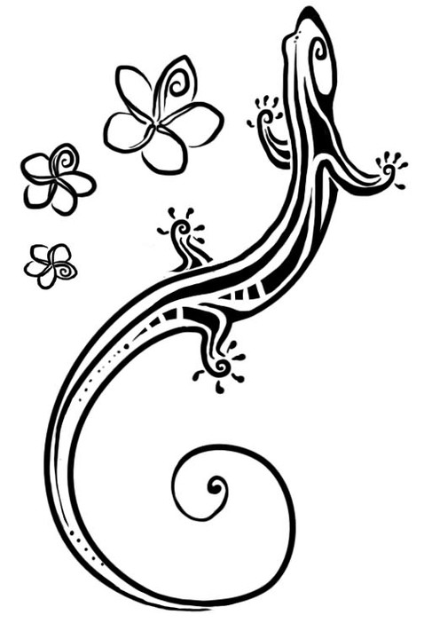 478x702 Lizard Outline Cliparts