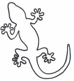 236x259 monitor lizard clipart lizard outline