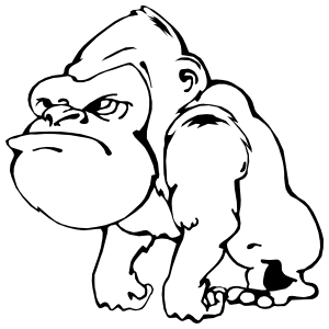 300x300 Collection Of Free Ape Drawing Lizard Download On Ui Ex