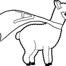 230x230 Smart Inspiration Lama Coloring