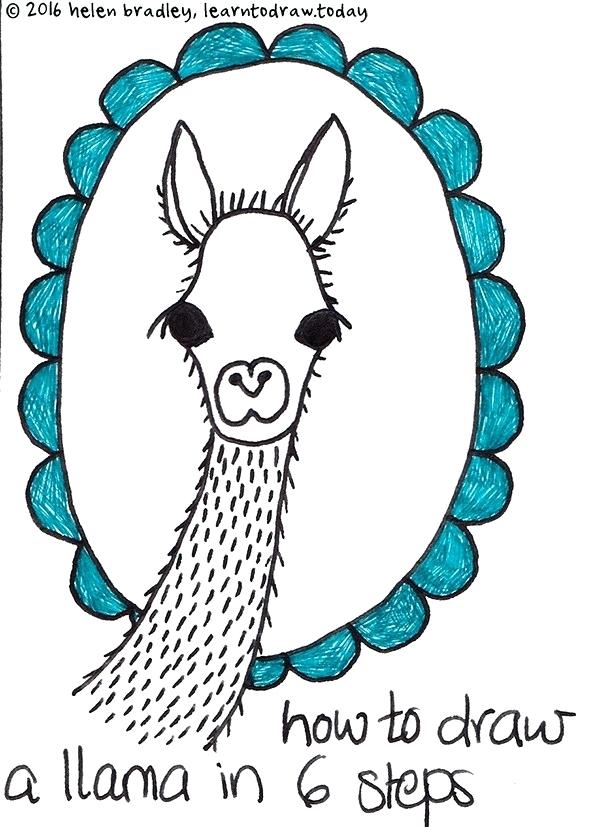 600x827 Drawings Of Llamas How Cute Drawings Llamacorn
