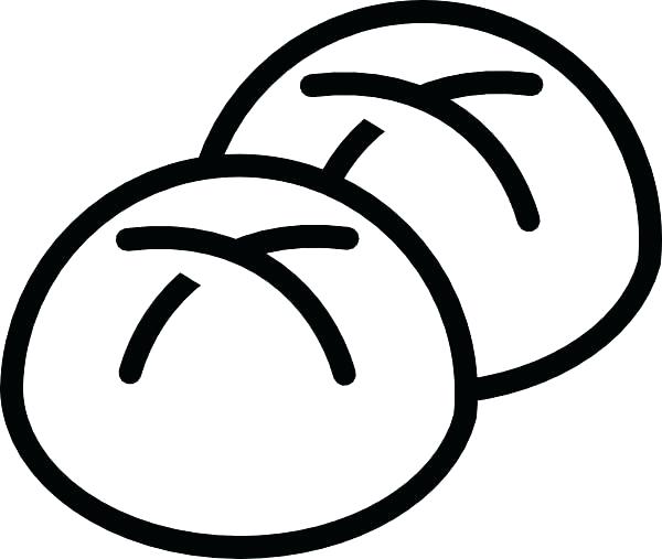 600x507 Loaf Of Bread Coloring