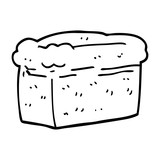 160x160 Line Drawing Cartoon Loaf Of Bread Stock Image And Royalty Free