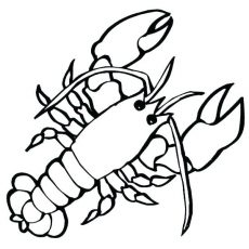 230x230 Amazing Ideas Lobster Coloring Pages