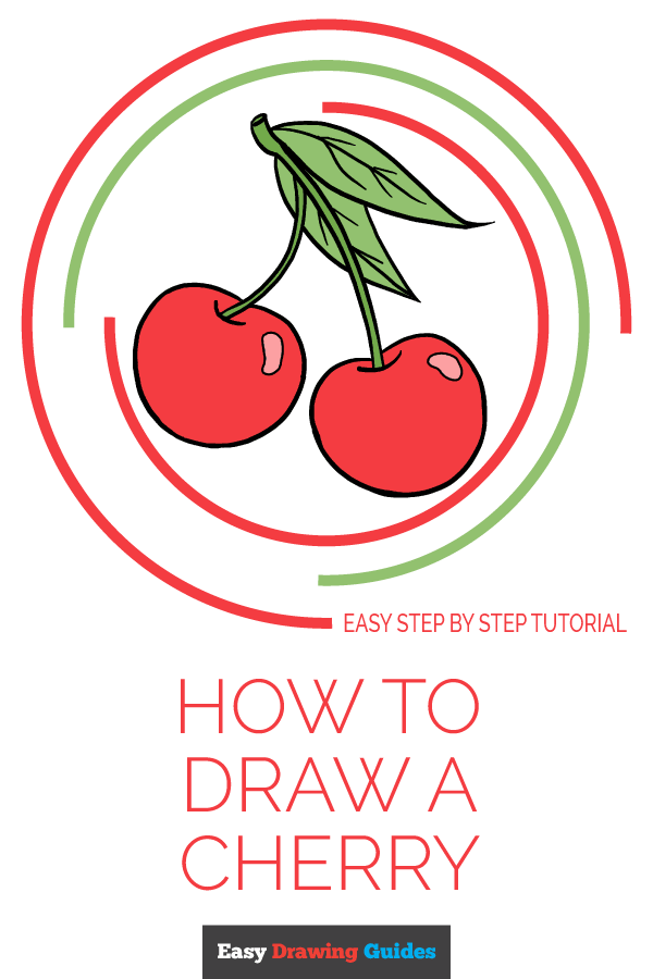 600x900 How To Draw Cherries
