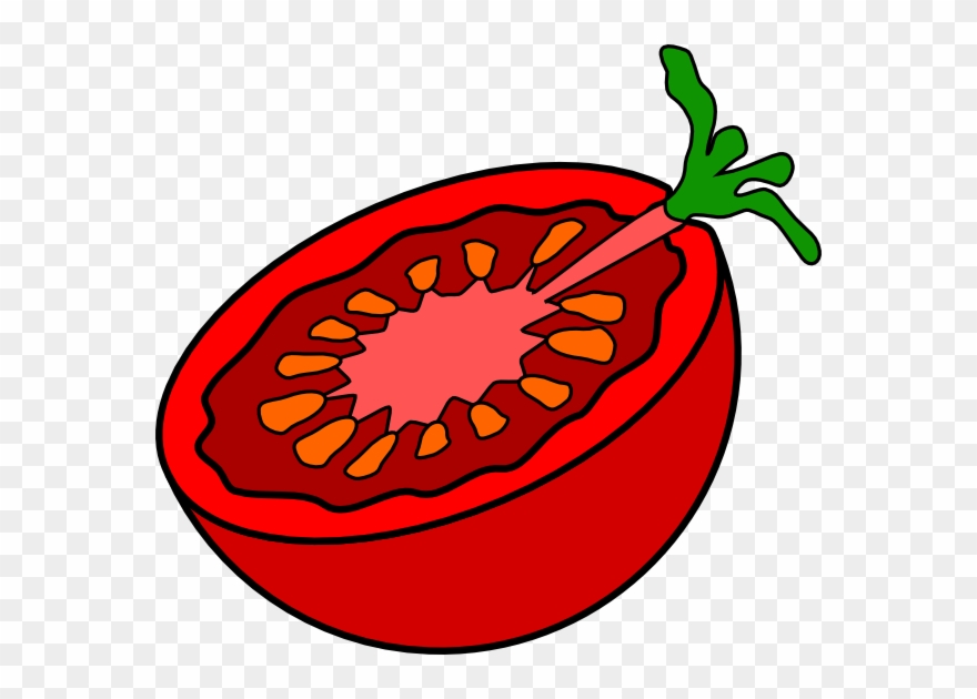 880x630 Inside Of Tomato Drawing Clipart