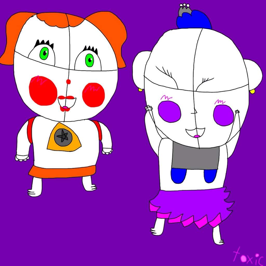 1024x1024 One Cute Robots My Sister Location Ship Drawing Five Nights