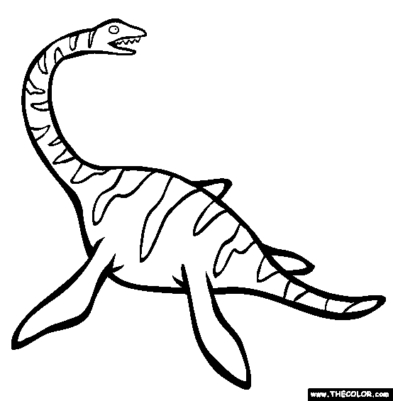 Loch Ness Monster Drawing