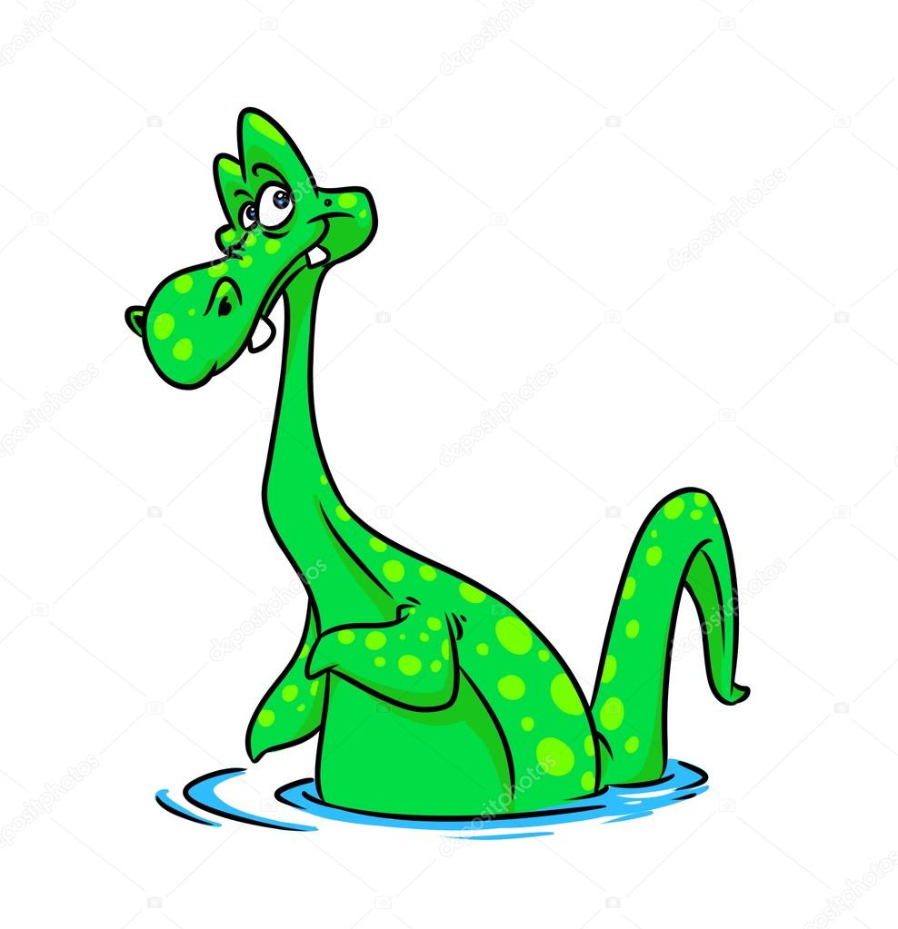 988x1023 Loch Ness Monster Cartoon Pictures Desktop Backgrounds
