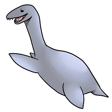 360x360 Loch Ness Monster Sticker