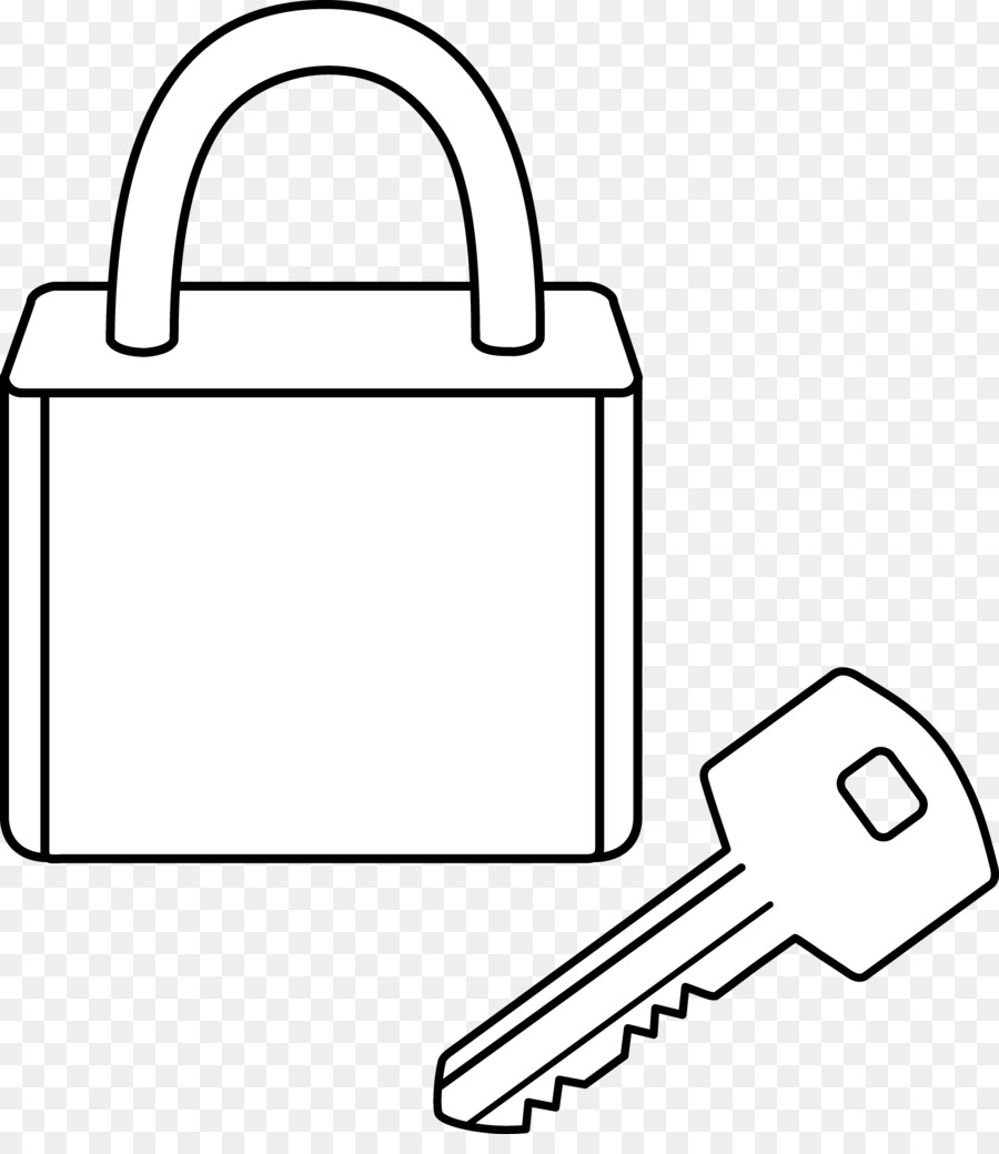 900x1040 Lock, Drawing, Key, Transparent Png Image Clipart Free Download