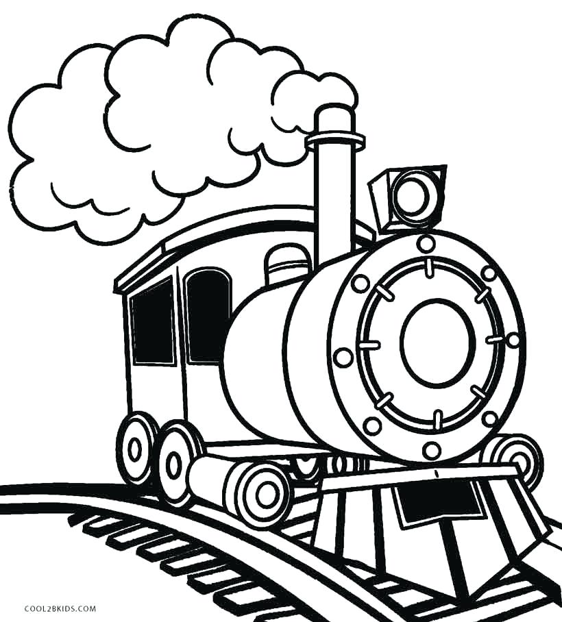 820x908 Trains Coloring Pages Coloring Steam Train Coloring Pages Train