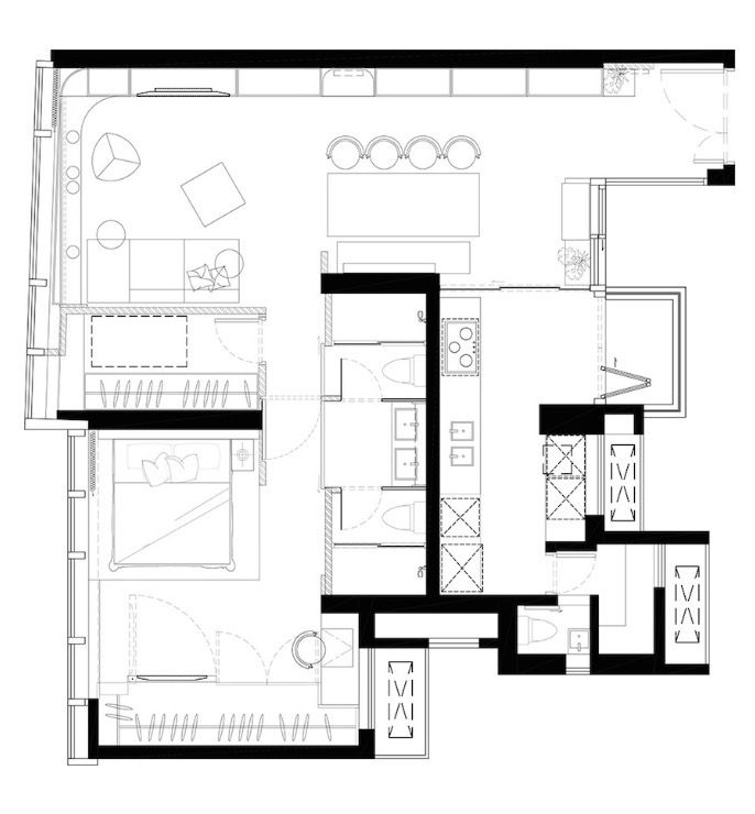 686x740 Tiny House House Design, House