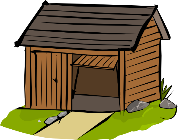 600x472 Shack Drawing Wooden Transparent Png Clipart Free Download