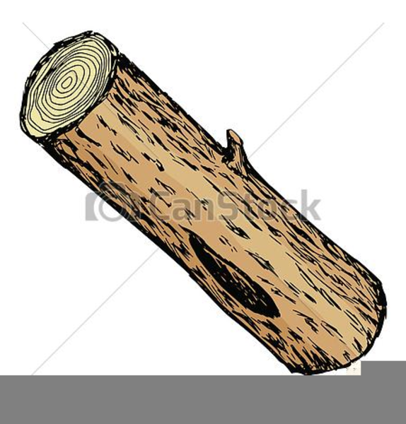 574x600 Wooden Log Drawing Free Images