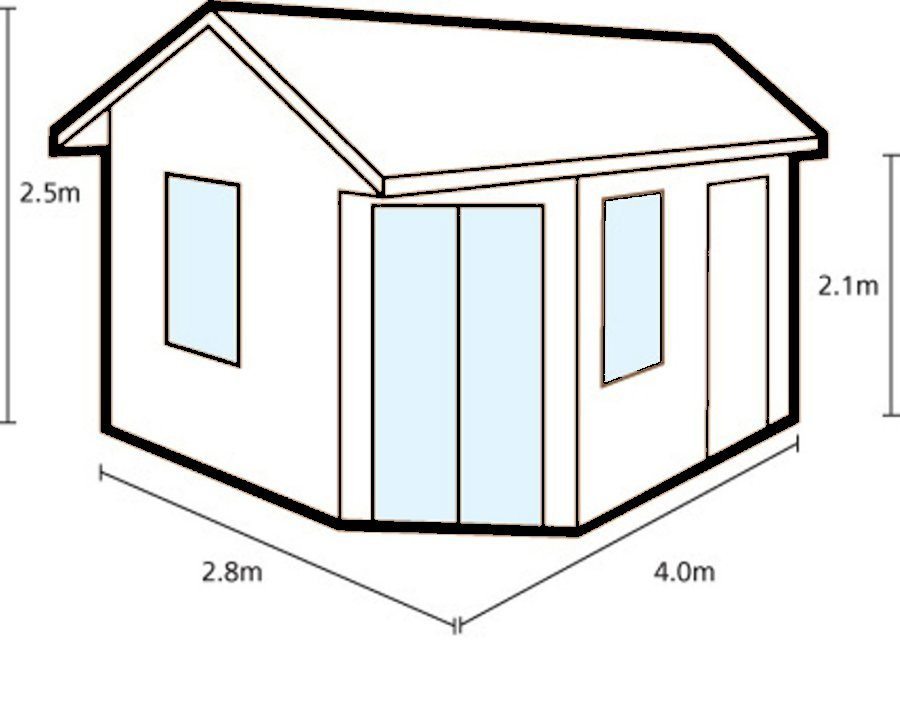 900x707 Ripon Log Cabin In South West Forest Garden Devon And Cornwall