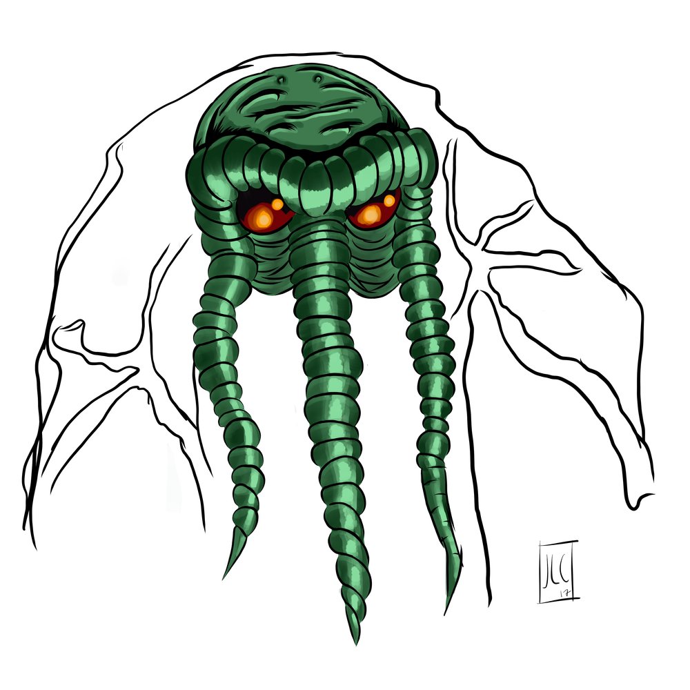 1000x1000 Inktober Week Recap Marvel Monstersand A Man Bat J Logan