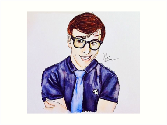 549x413 Logan Watercolor Art Prints