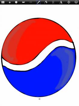 263x350 How To Draw How To Draw The Pepsi Logo