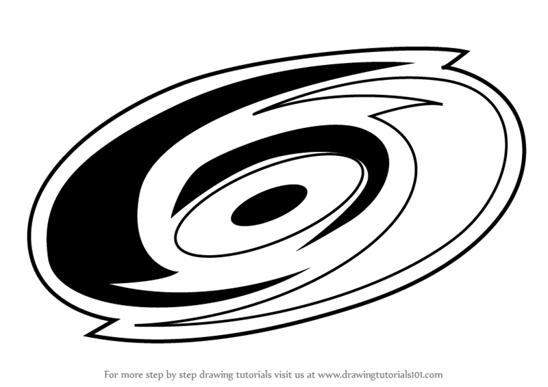 800x566 Learn How To Draw Carolina Hurricanes Logo