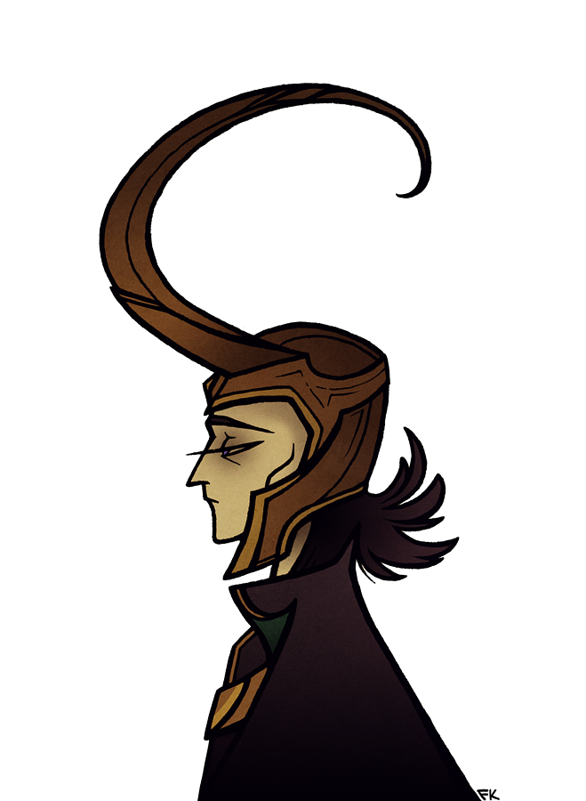 659x900 couldn't resist drawing loki after seeing the avengers yesterday