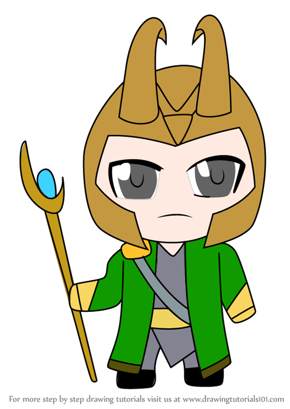 567x800 learn how to draw kawaii loki