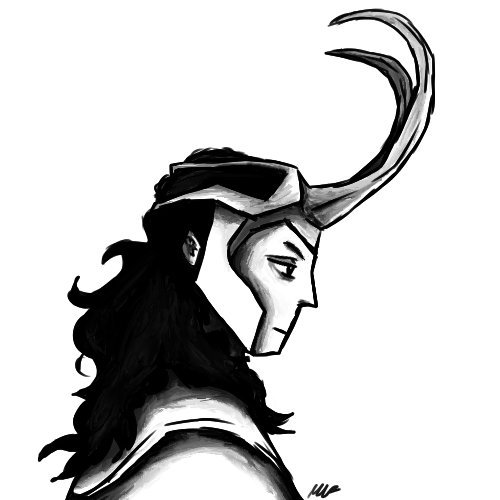 500x500 Marianne On Twitter I'm Just Going To Leave This Drawing Of Loki