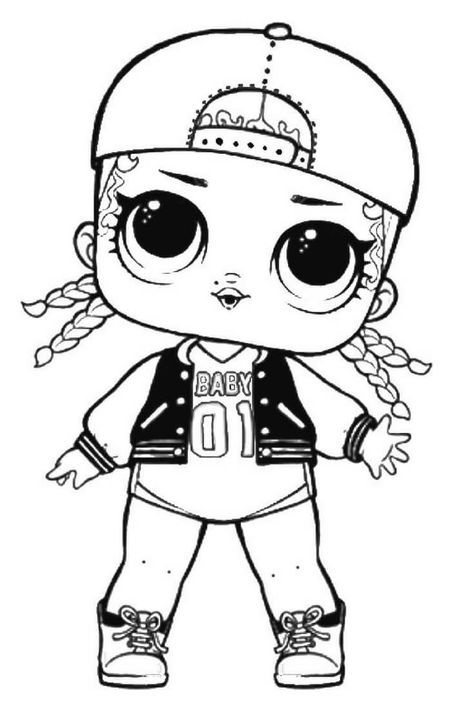 474x710 Mc Swag Lol Suprise Doll Coloring