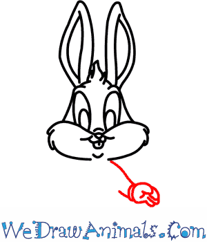 300x350 How To Draw Baby Bugs Bunny